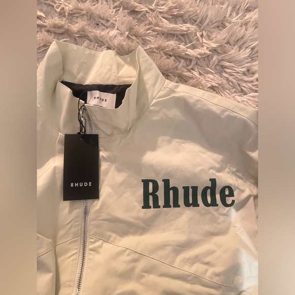 NEW W TAGS Rhude Tracksuit 2 Piece Zip Up Sweatsuits Sweatpants Hoodie Suit Set - Picture 3 of 6